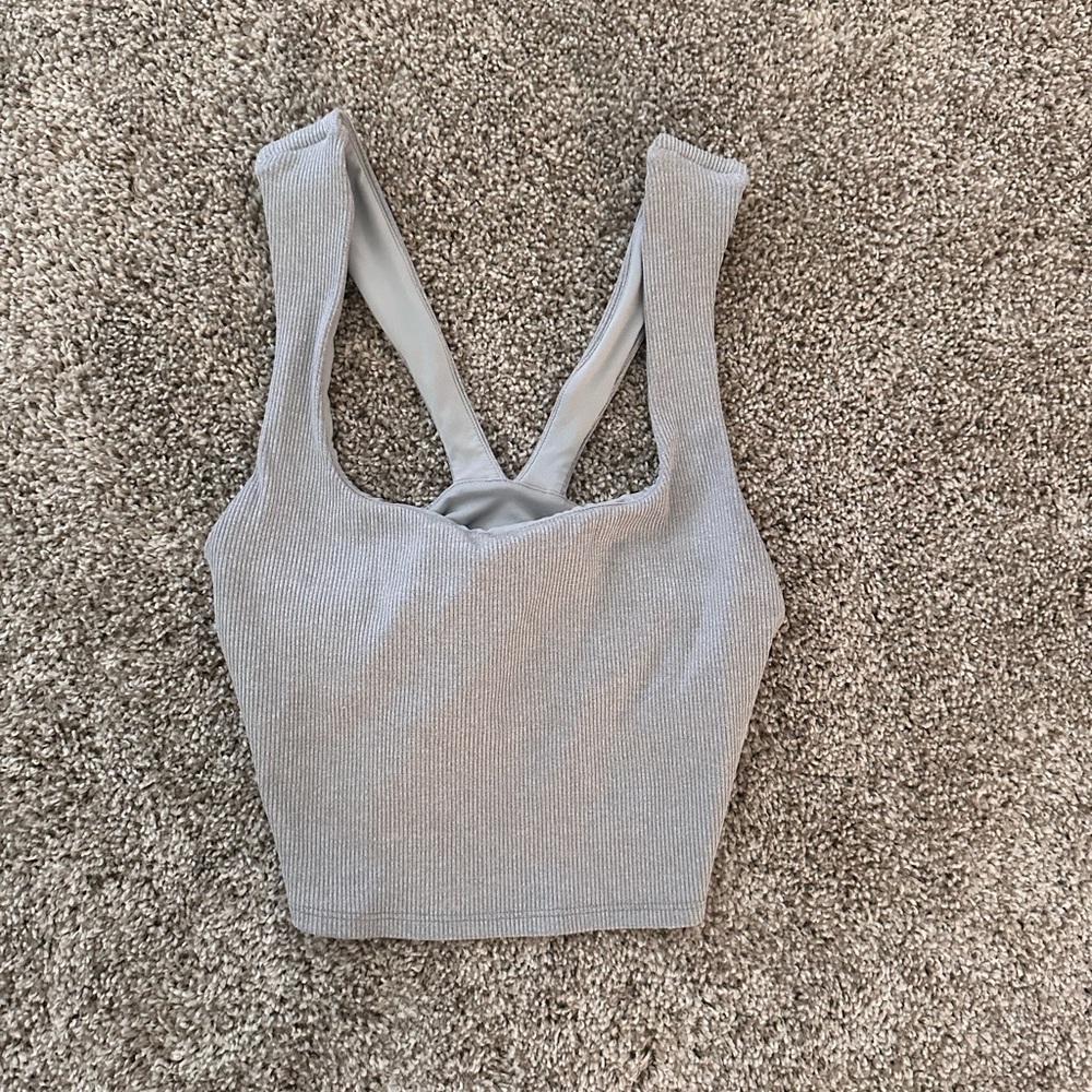 alo chic bra tank